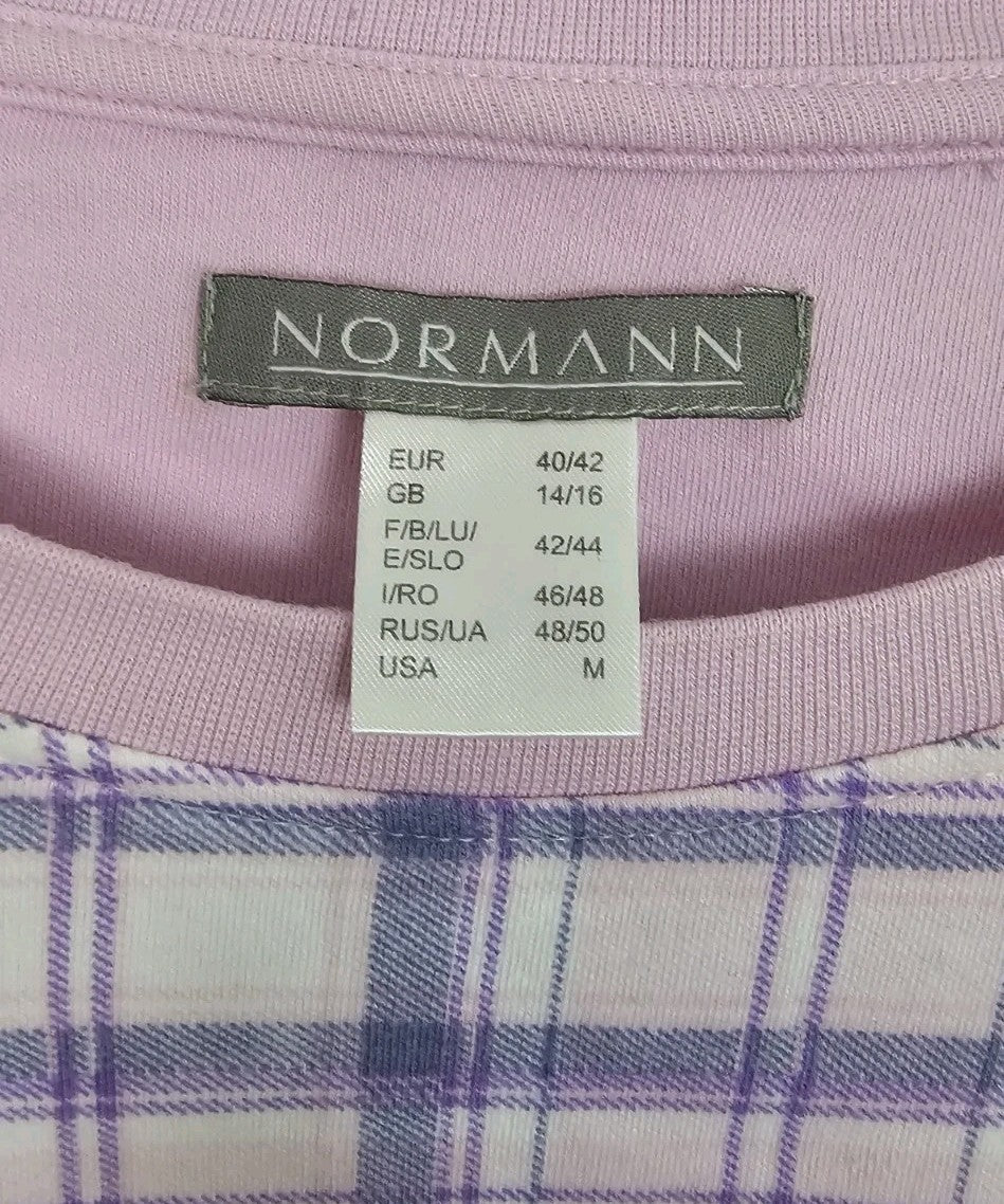 EK9305 Damen Schlafanzug Normann Gr.42 Lila2