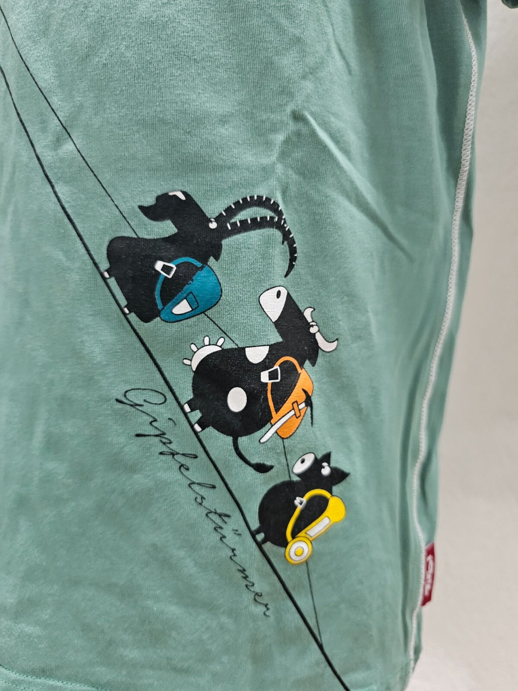 EK5919 Kinder T-Shirt von Tirol, grün, Gr. 134/1402