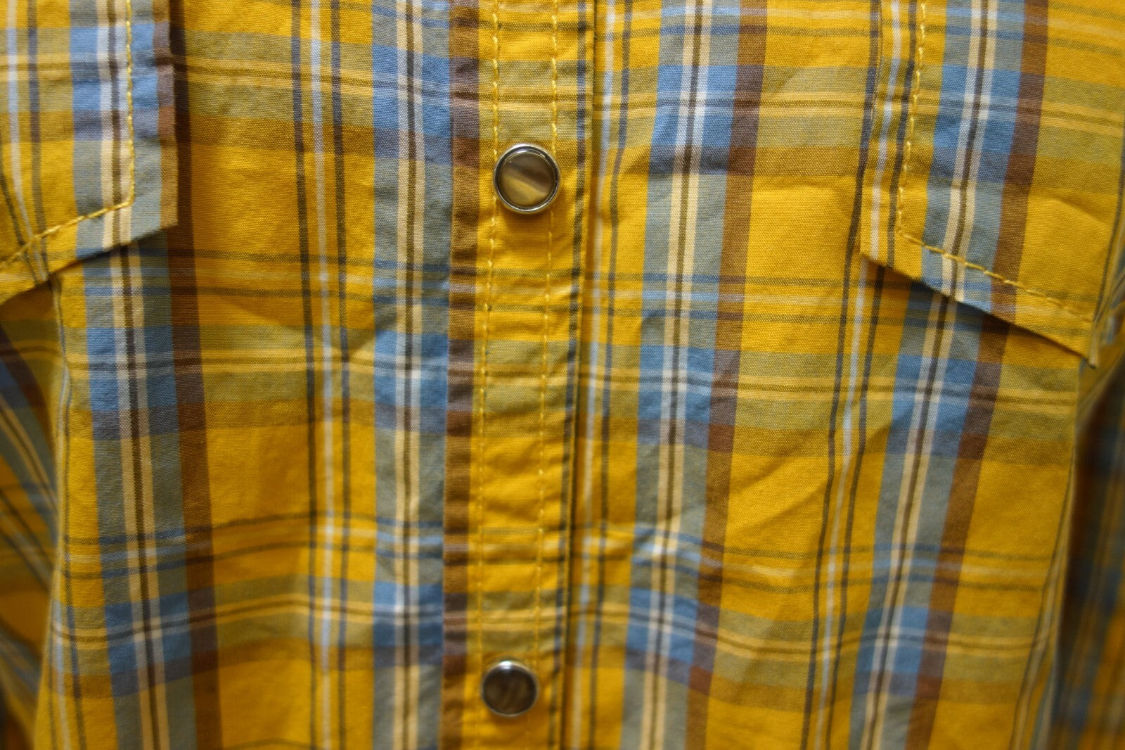 EK0232 Damen Bluse von Marc O Polo, gelb, kariert, Gr. 362