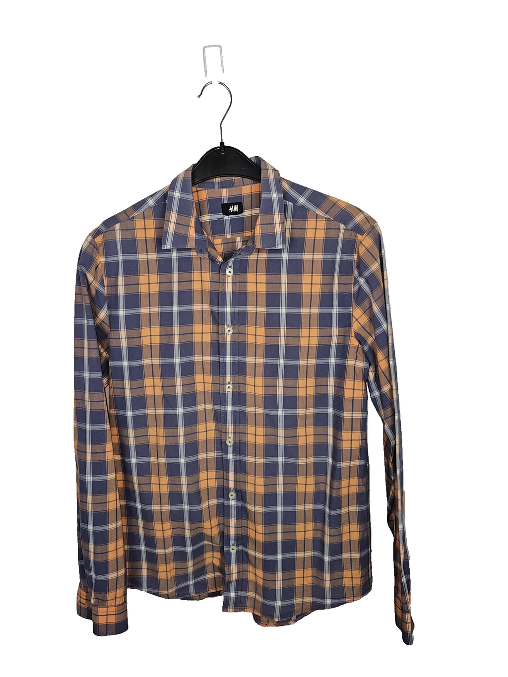 EK7069 Herren Hemd von H&M, Orange, Gr.XL0
