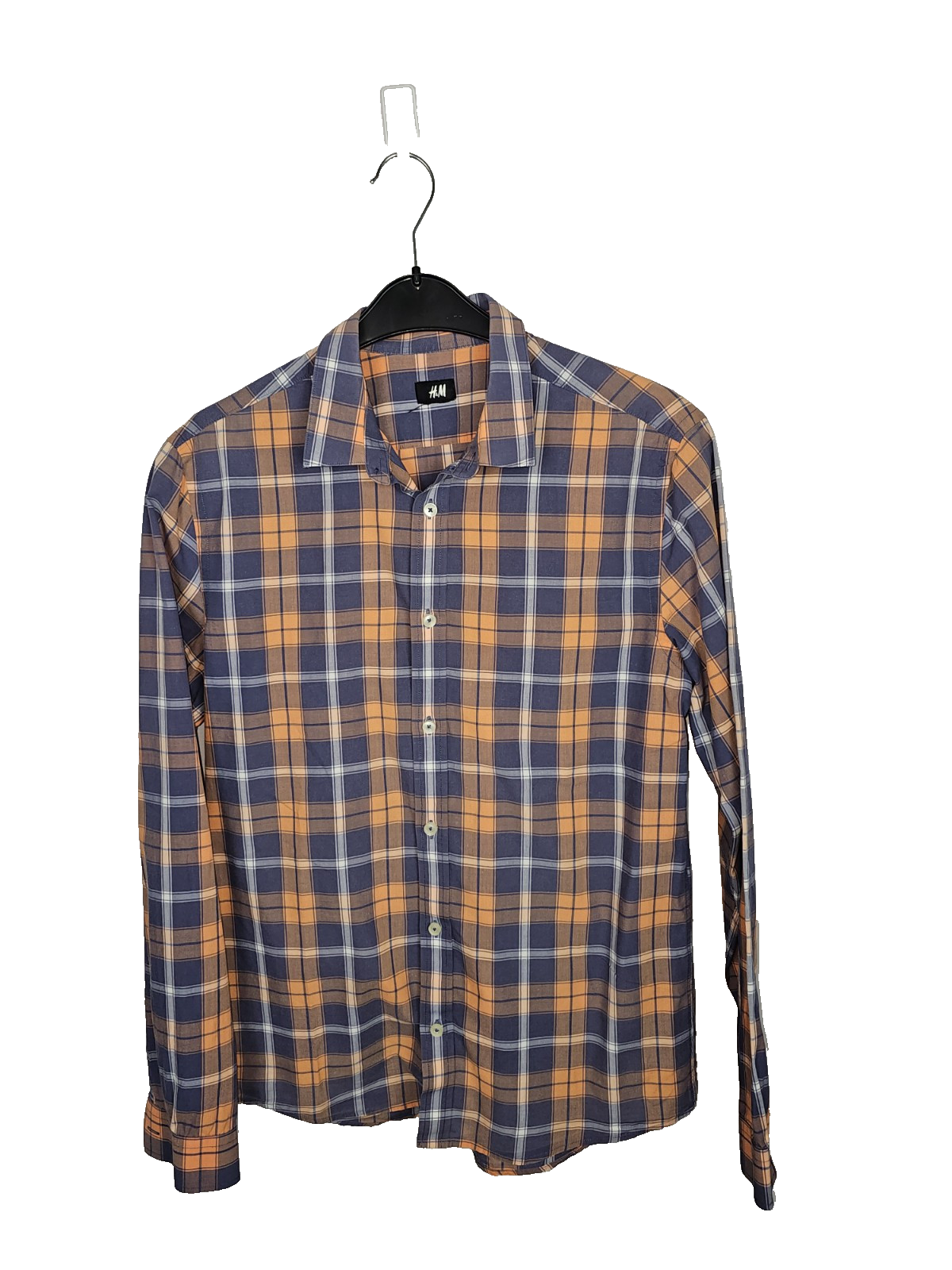 EK7069 Herren Hemd von H&M, Orange, Gr.XL0