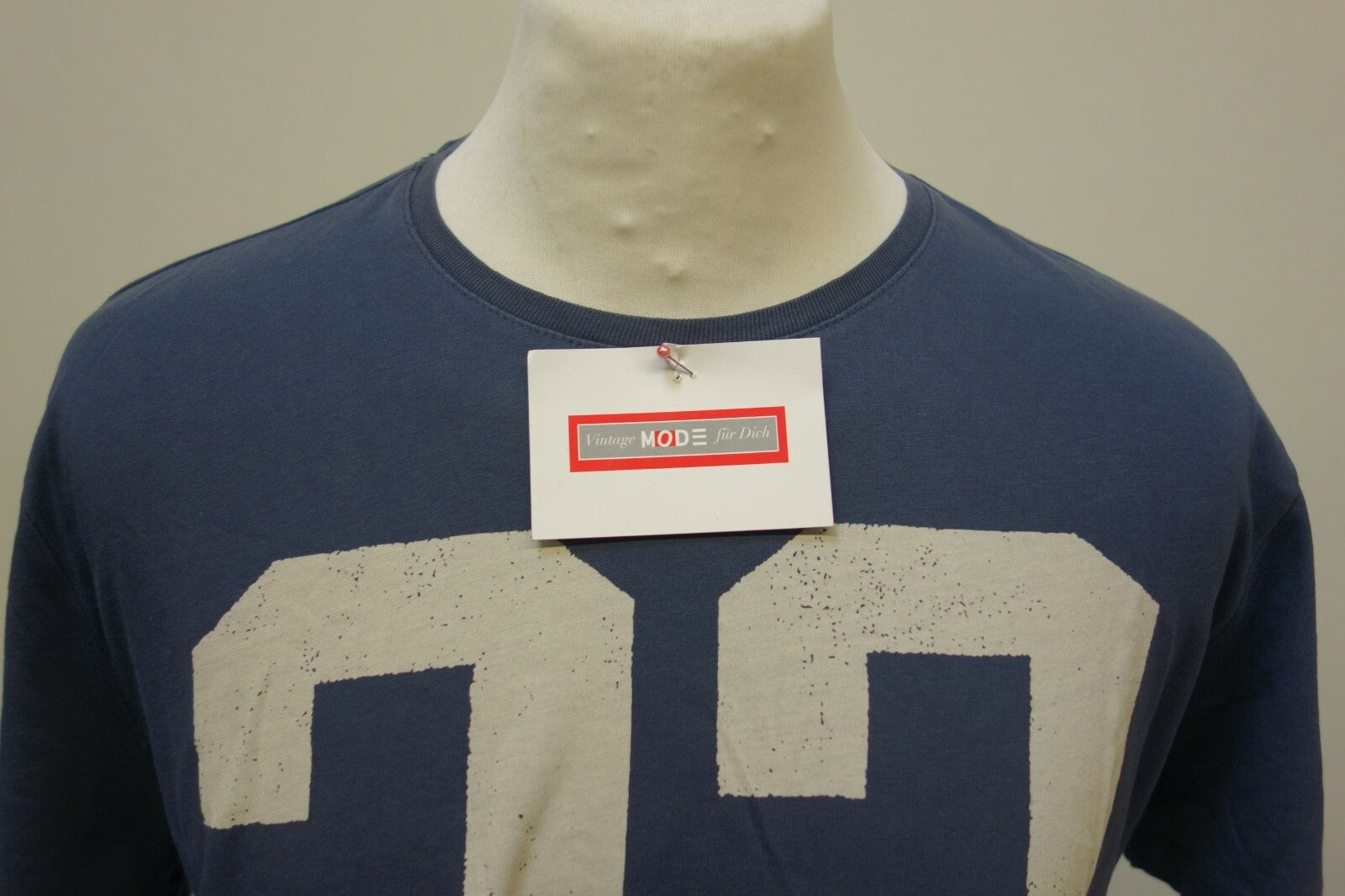 EK1135 Herren T-Shirt von Mustang, blau, Gr. L1