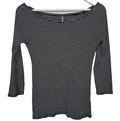 EK6704 Damen Sweatshirt von United Colors Of Benetton, Schwarz, Gr.M0