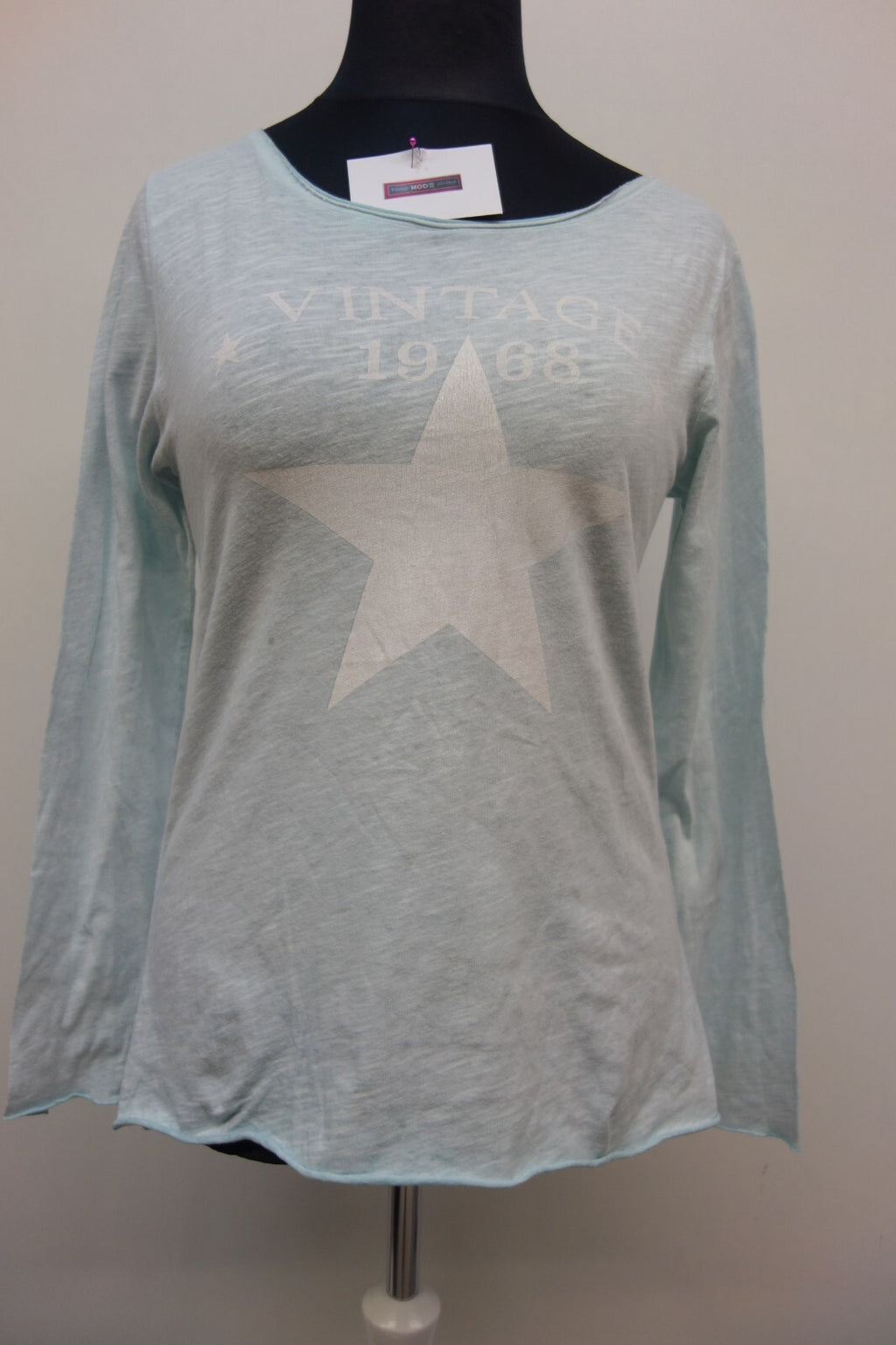 EK3159 Damen Shirt, hellblau, Gr. L0
