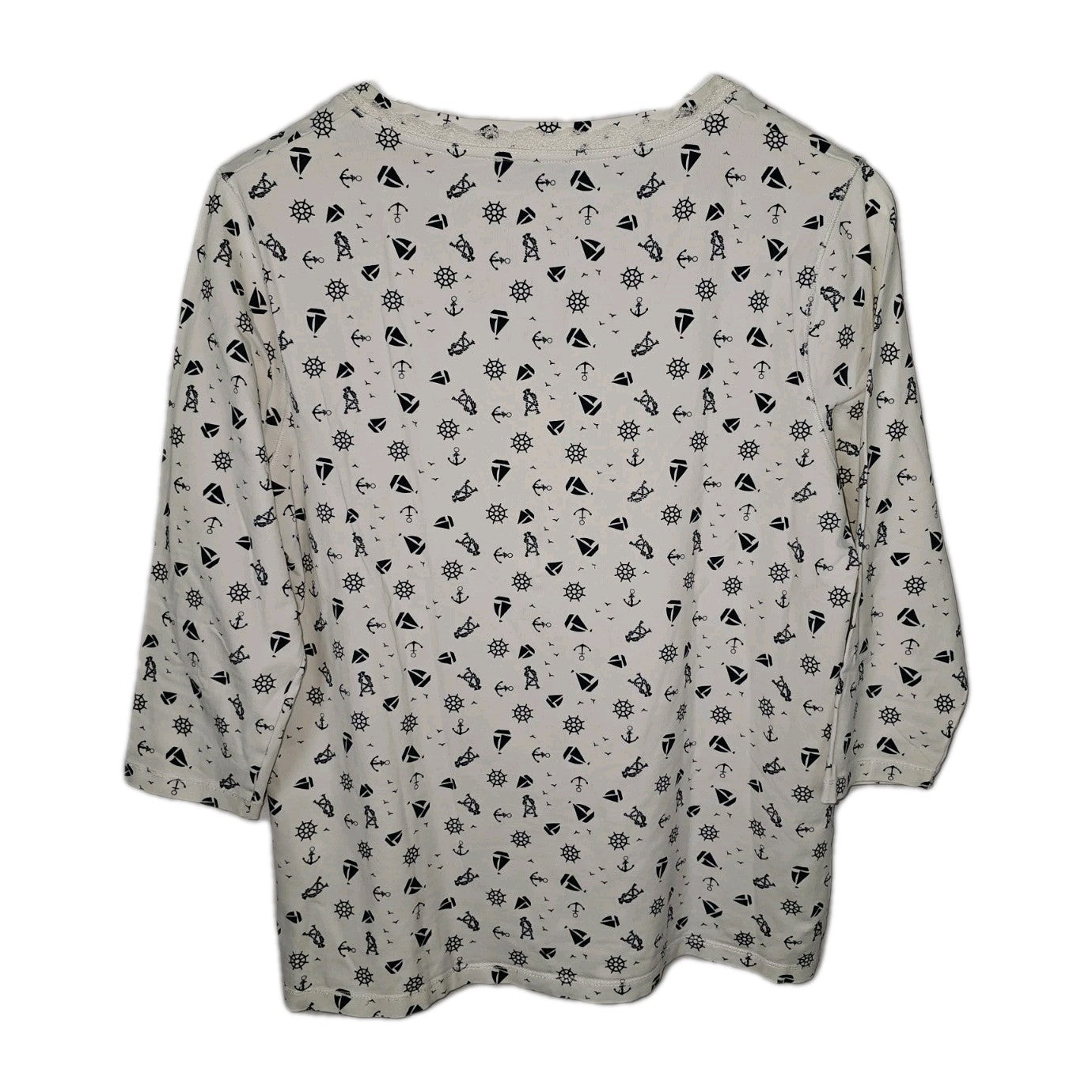 EK8808 Damen Shirt von Franco Callergari, weiß, Gr.443