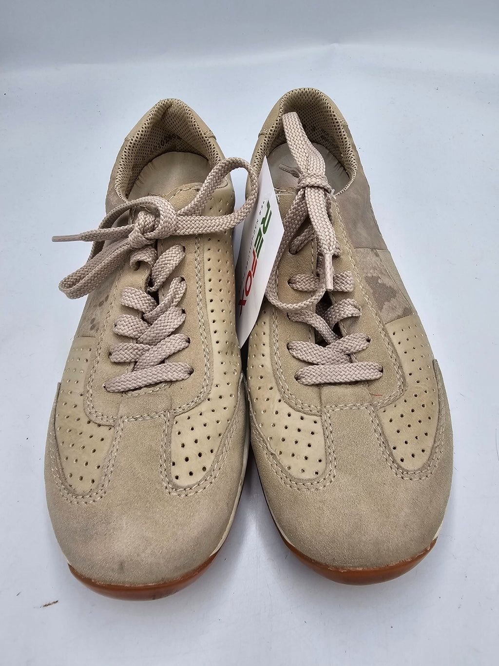 ES0629 Damen Sneaker von Rieker, beige, Gr. 390