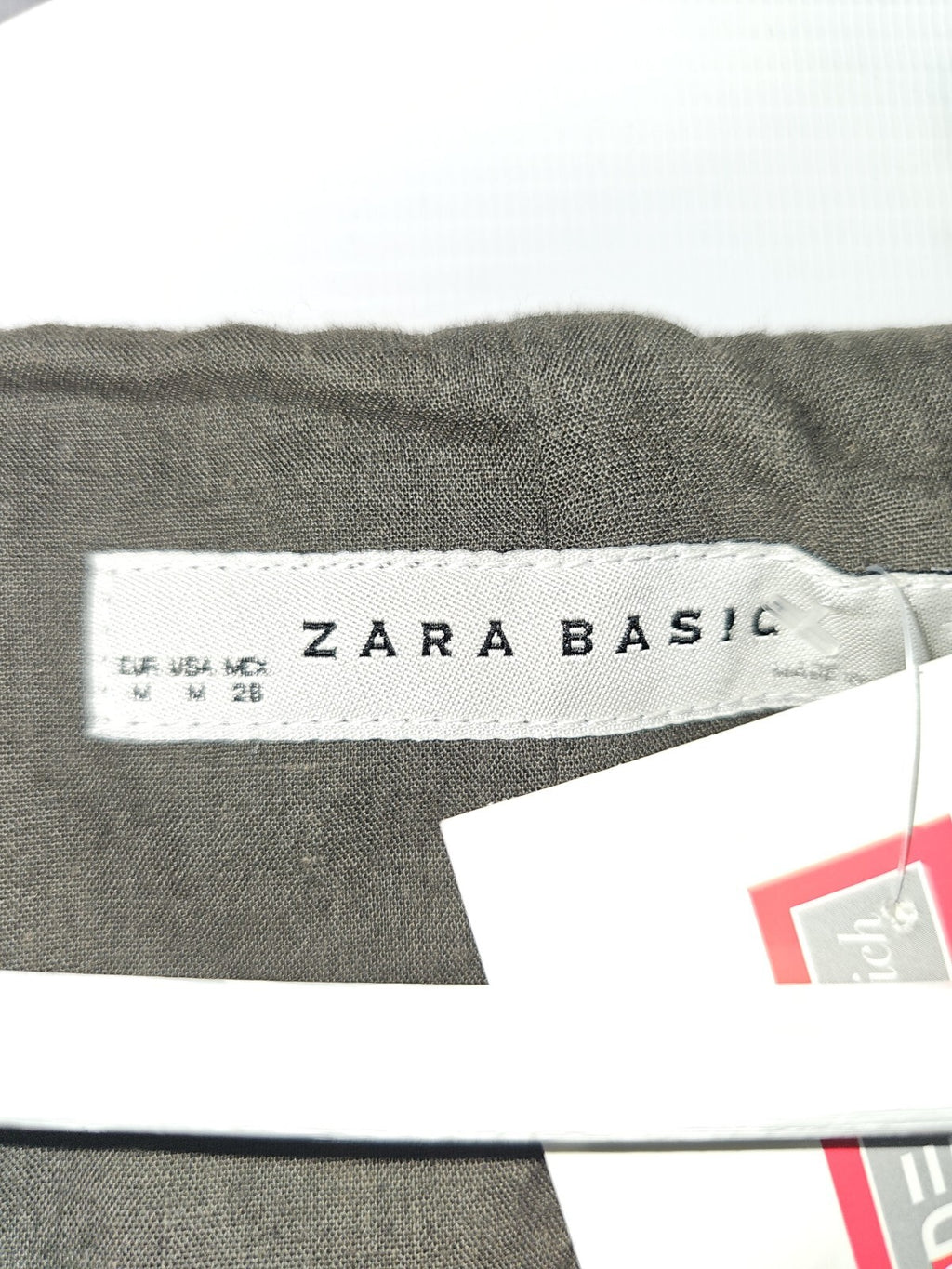 EK3299 Damen Anzugsweste von Zara, Braun, Gr.M1