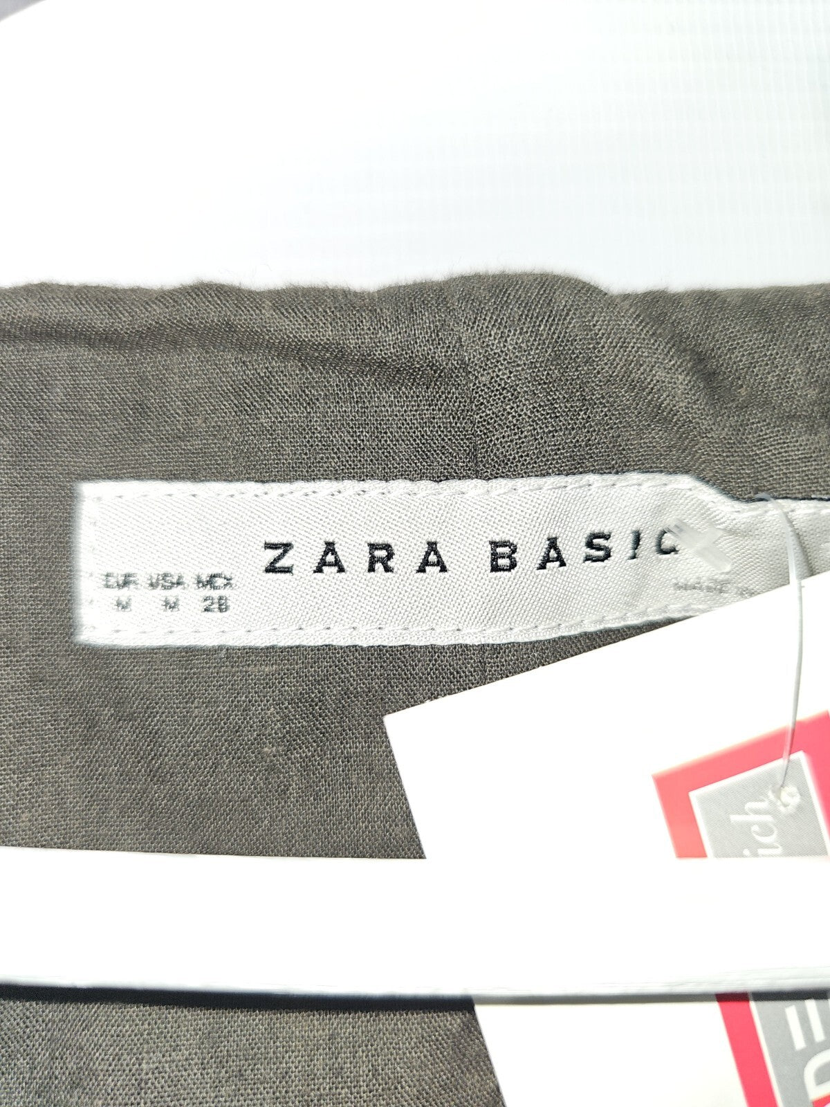 EK3299 Damen Anzugsweste von Zara, Braun, Gr.M1