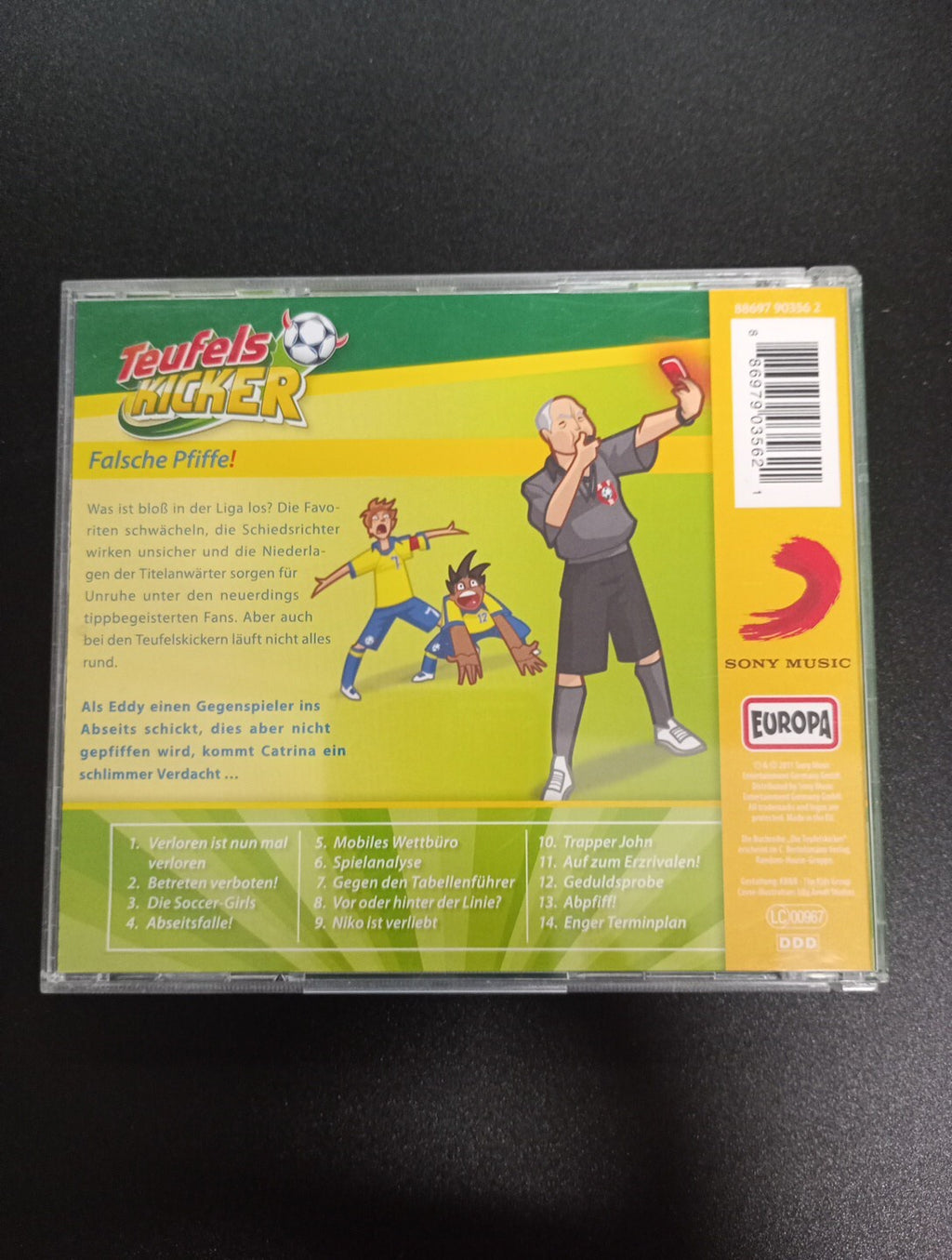 EC 31 Teufelskicker 33: Falsche Pfiffe! von Frauke Nahrgang (Hörspiel, 2011)1