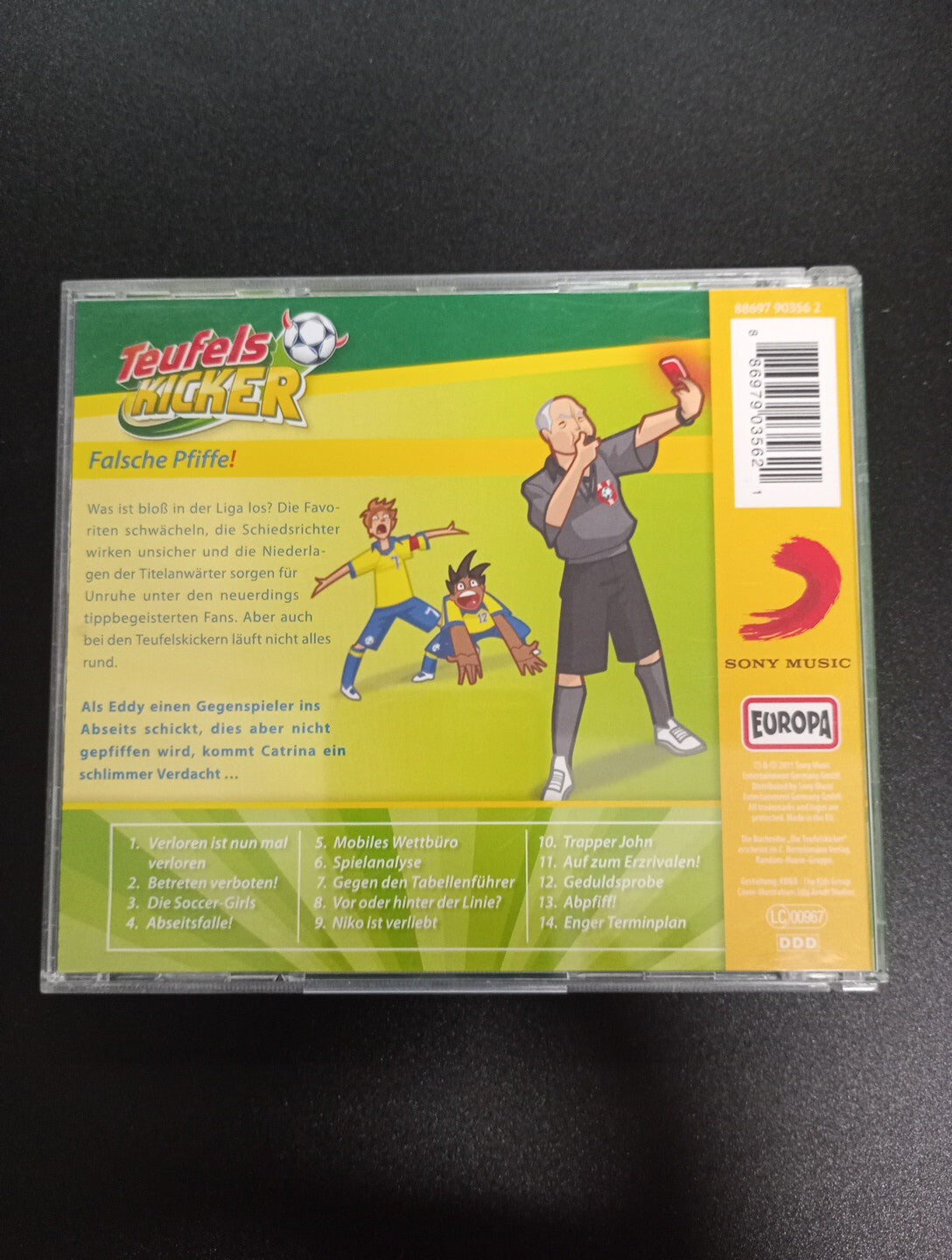 EC 31 Teufelskicker 33: Falsche Pfiffe! von Frauke Nahrgang (Hörspiel, 2011)1