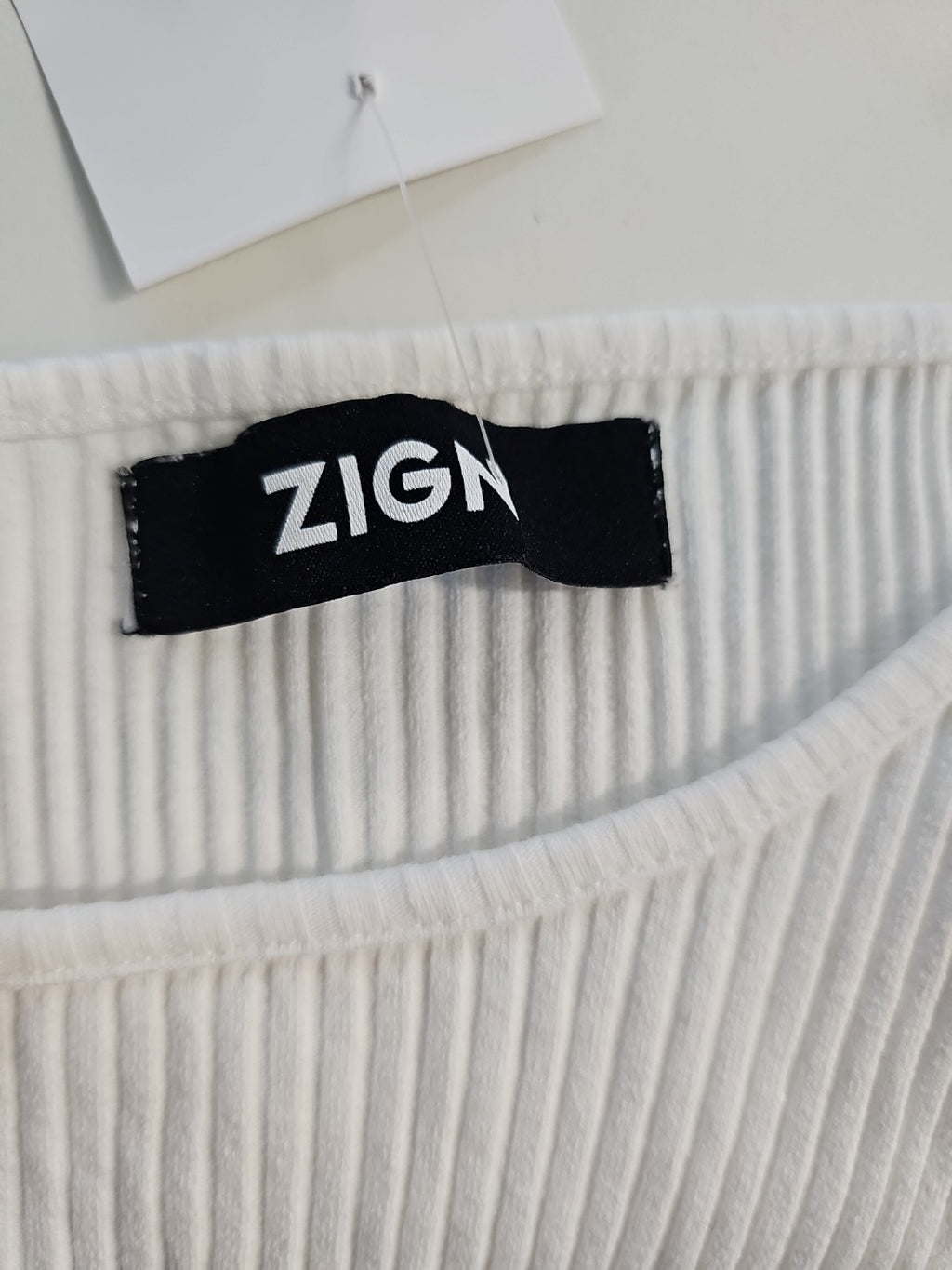 EK8271Damen Top Zign Weiß Gr M2