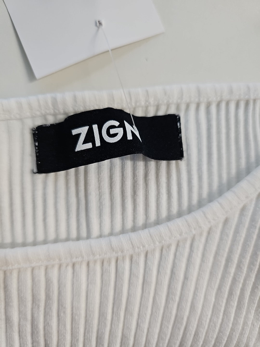 EK8271Damen Top Zign Weiß Gr M2