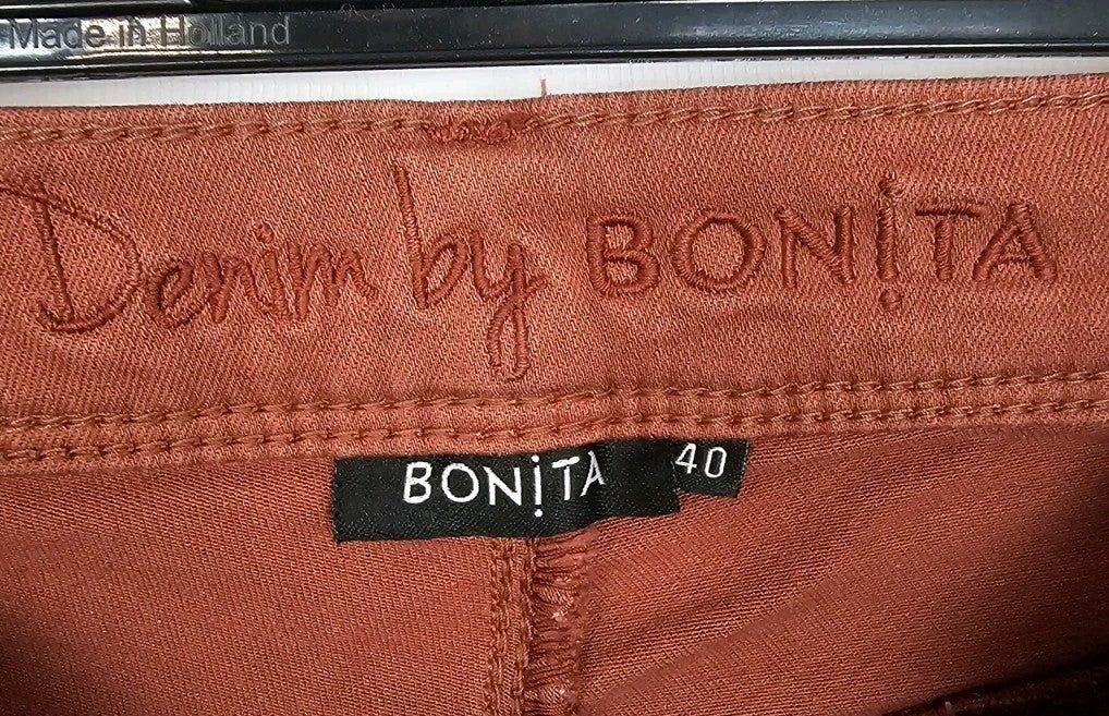 EK11129 Damen Hose Bonita Gr.40 Rot Hosenbund 43cm1