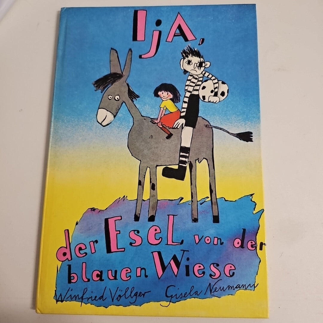 EB2203 Ija,der Esel von der blauen Wiese,1.auflage 1976,1xMängel 0