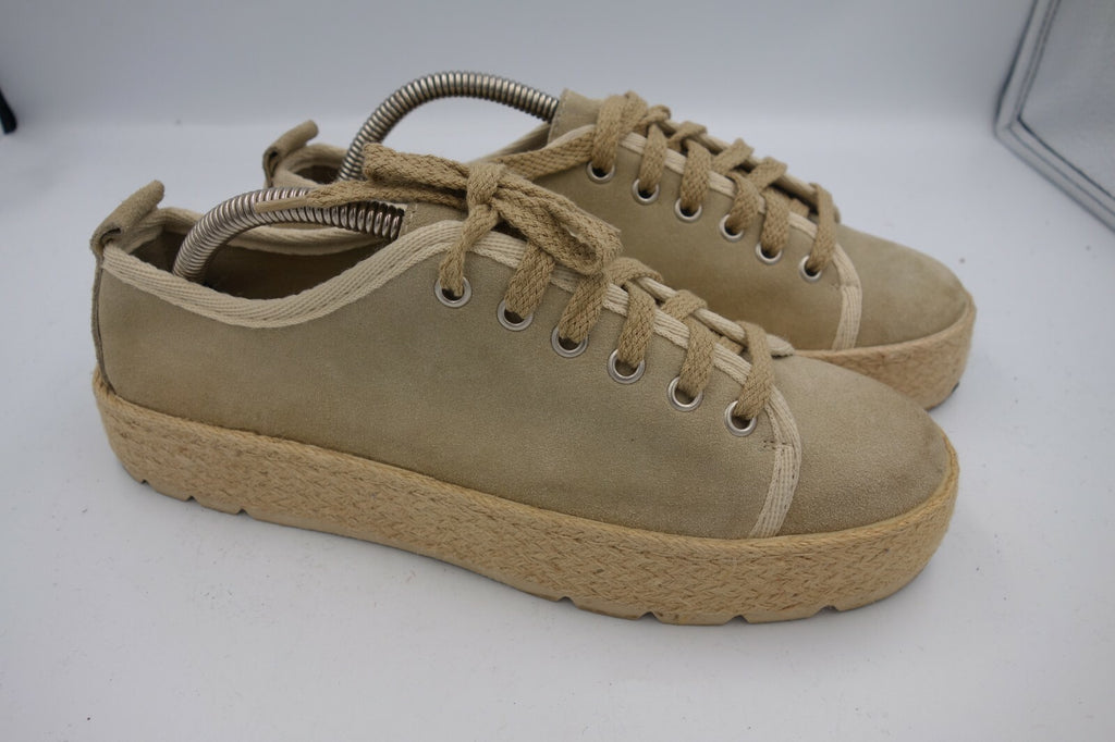 ES0493 Damen Sneaker, gräulich-beige, 391