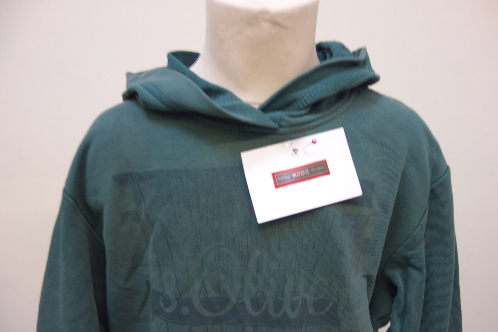 EK3312 Jungen Kapuzenpullover, grün von s.Oliver, Gr. 1401