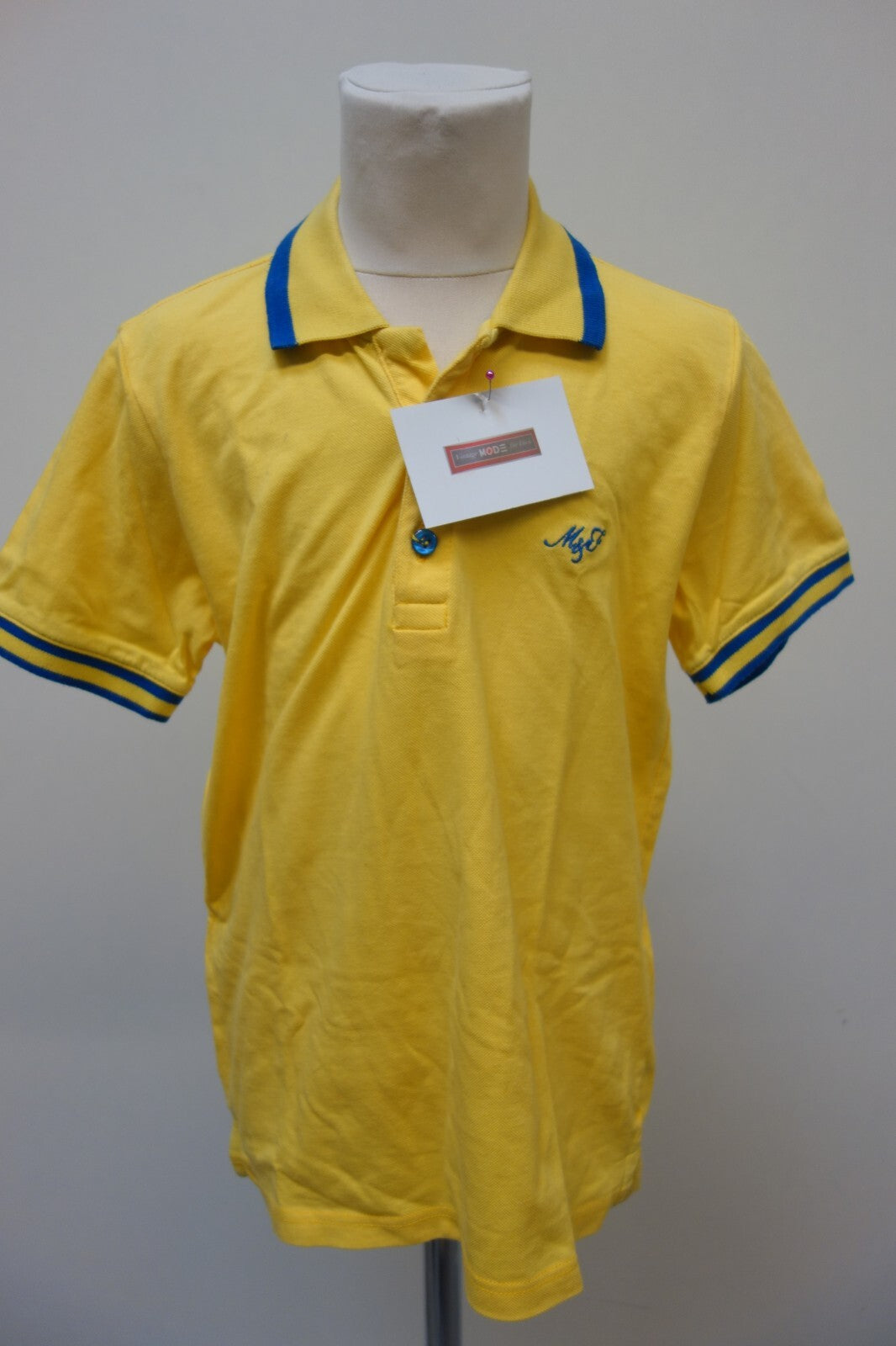 EK3352 Kinder Polo von Manuell&Frank, gelb, Gr. 1340