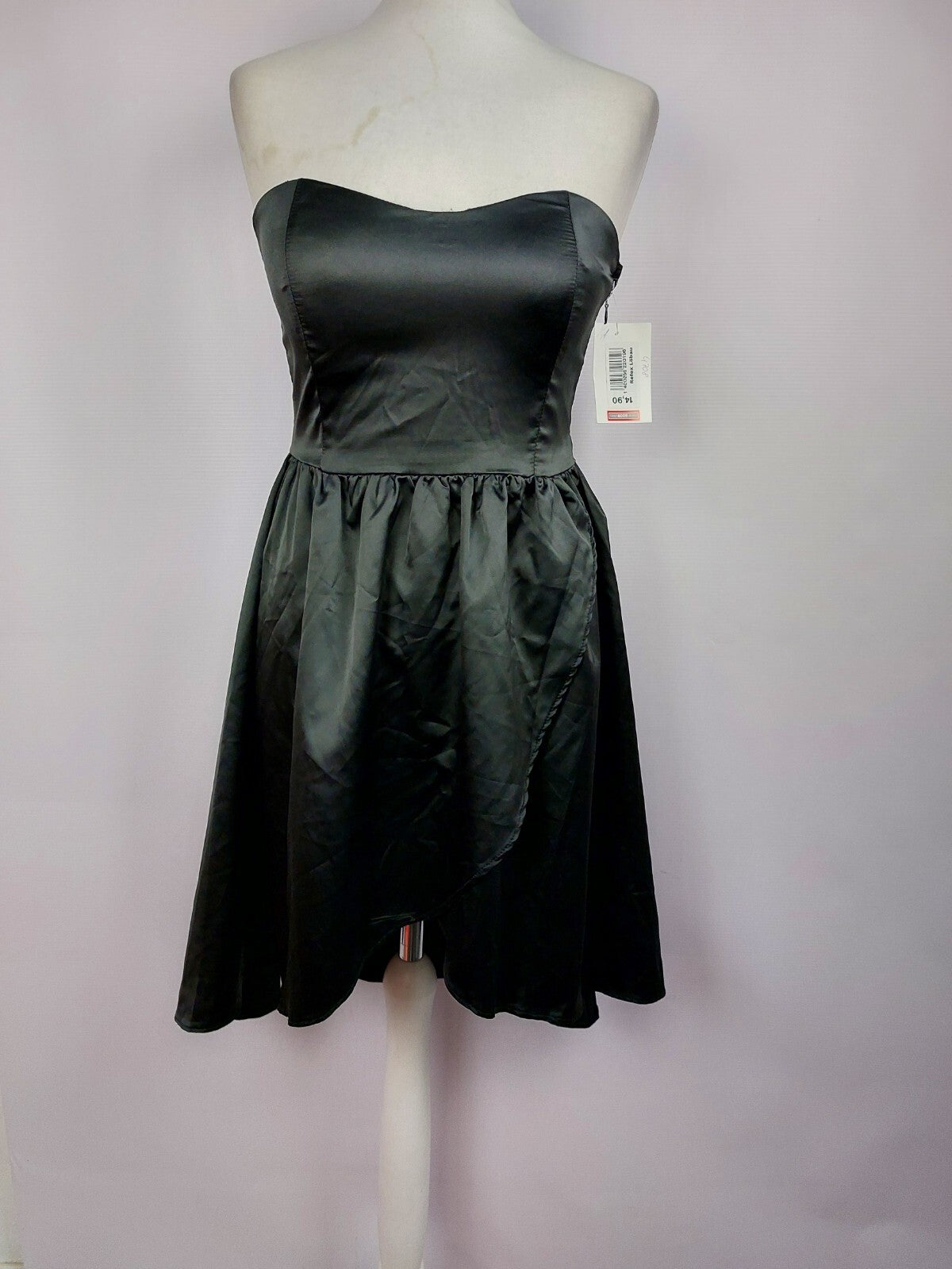 EK4708 Damen Kleid von Amisu, schwarz, gr. 380