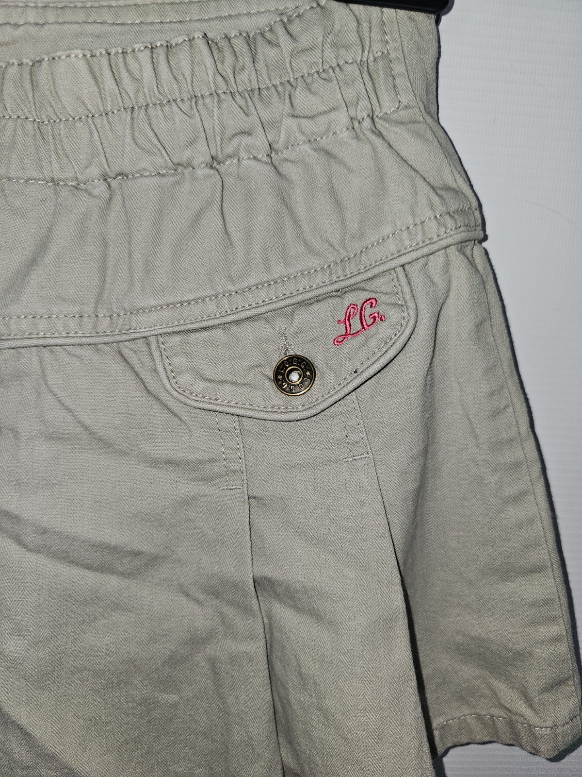 EK7651 Mädchen Rock von H&M, Beige, Gr.1102