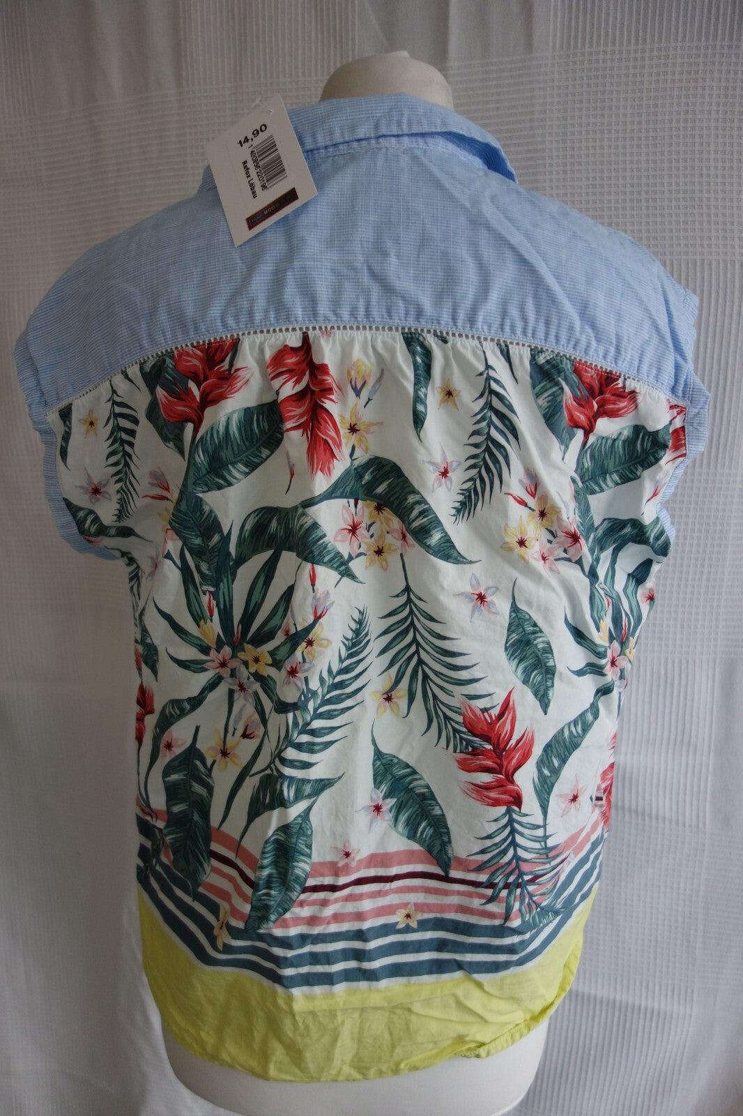 EK4281 Damen Bluse von s.Oliver, blau, Gr.382
