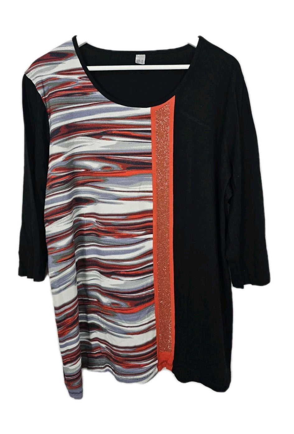 EK9324 Damen Bluse, Schwarz, Gr. 500