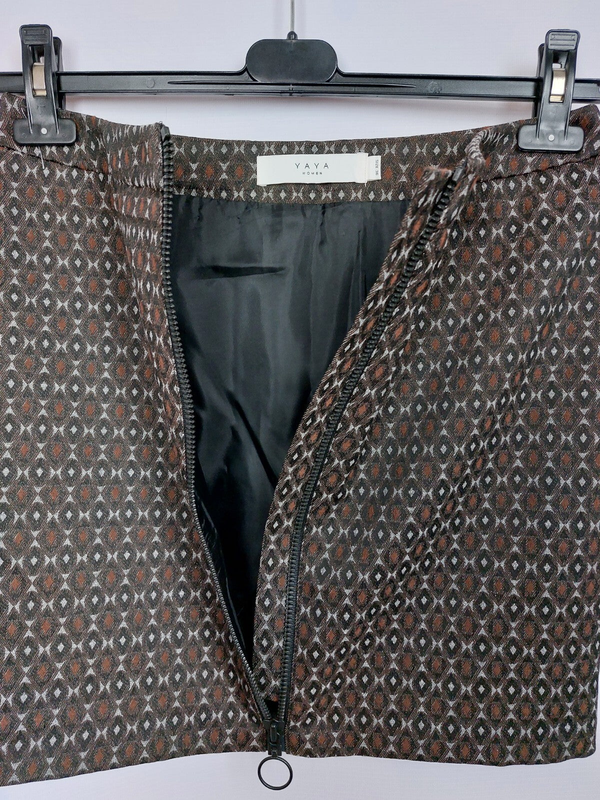 EK4841 Damen Rock von Yaya, braun/grau, Gr. 363