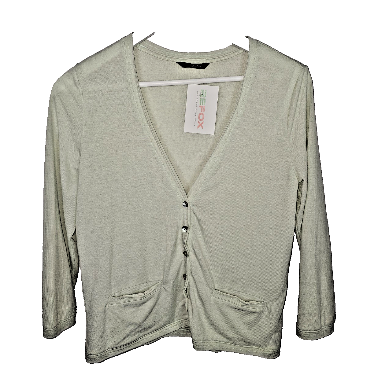 EK7142 Damen Strickjacke von H&M, Hellgrün,Gr. S0