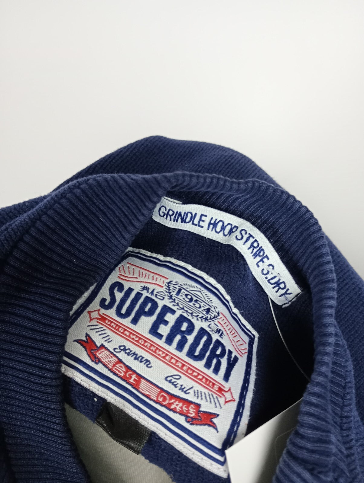 EK5248 Herren Pullover von Superdry, dunkelblau, Gr. L7