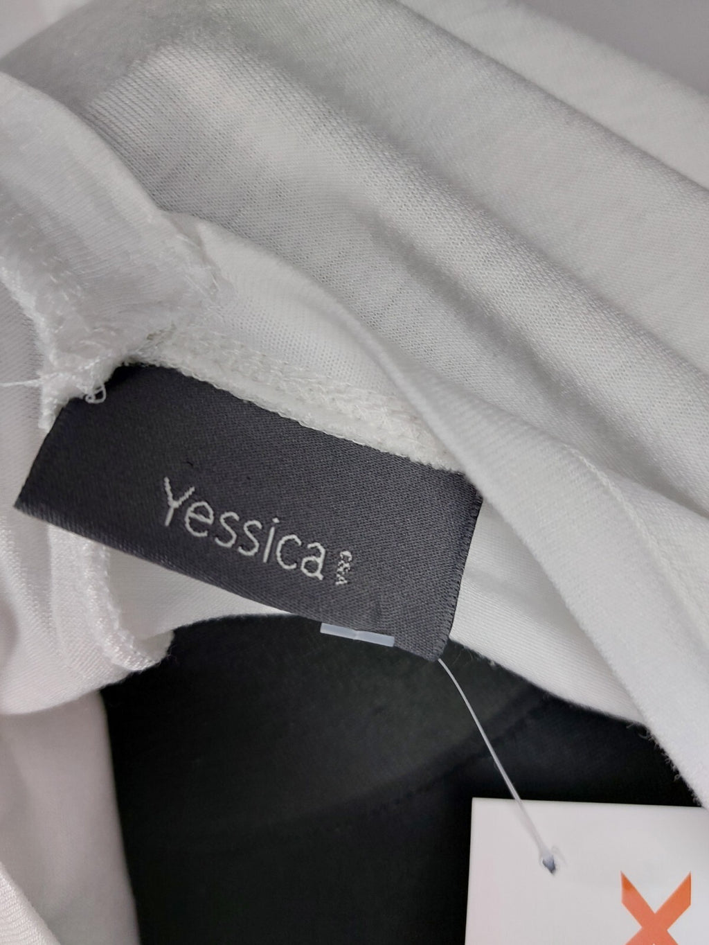EK4762 Damen T-Shirt von Yessica, weiß, grau, Gr. L4