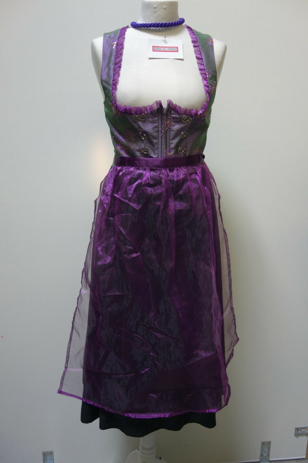 EK0653 Damen Dirndl von Hammerschmid, lila, 361