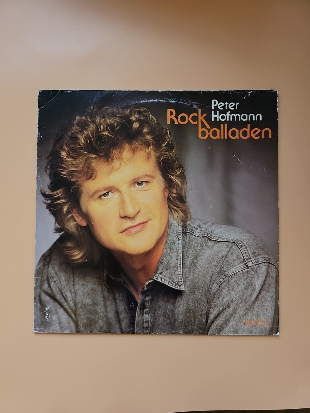 LP Peter Hofmann Rock Balladen Sailing Yesterday AMIGA DDR Vinyl 8 56 394. 2580