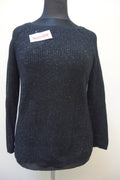 EK3561 Damen Pullover von Esprit, schwarz mit Glitzerfäden, gr. M0