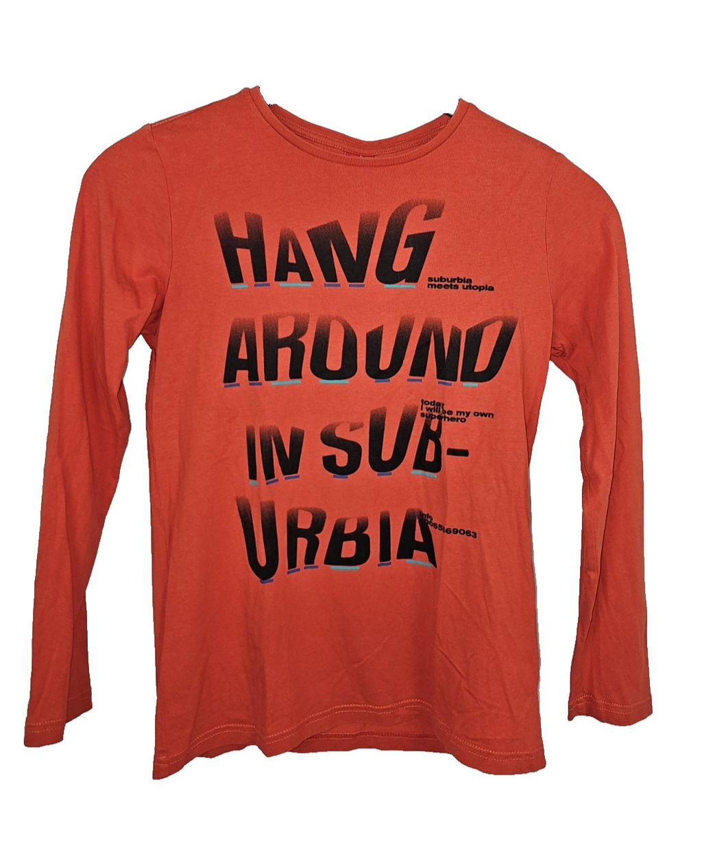EK4241 Jungen Sweatshirt von S.Oliver, Orange, Gr. 1520