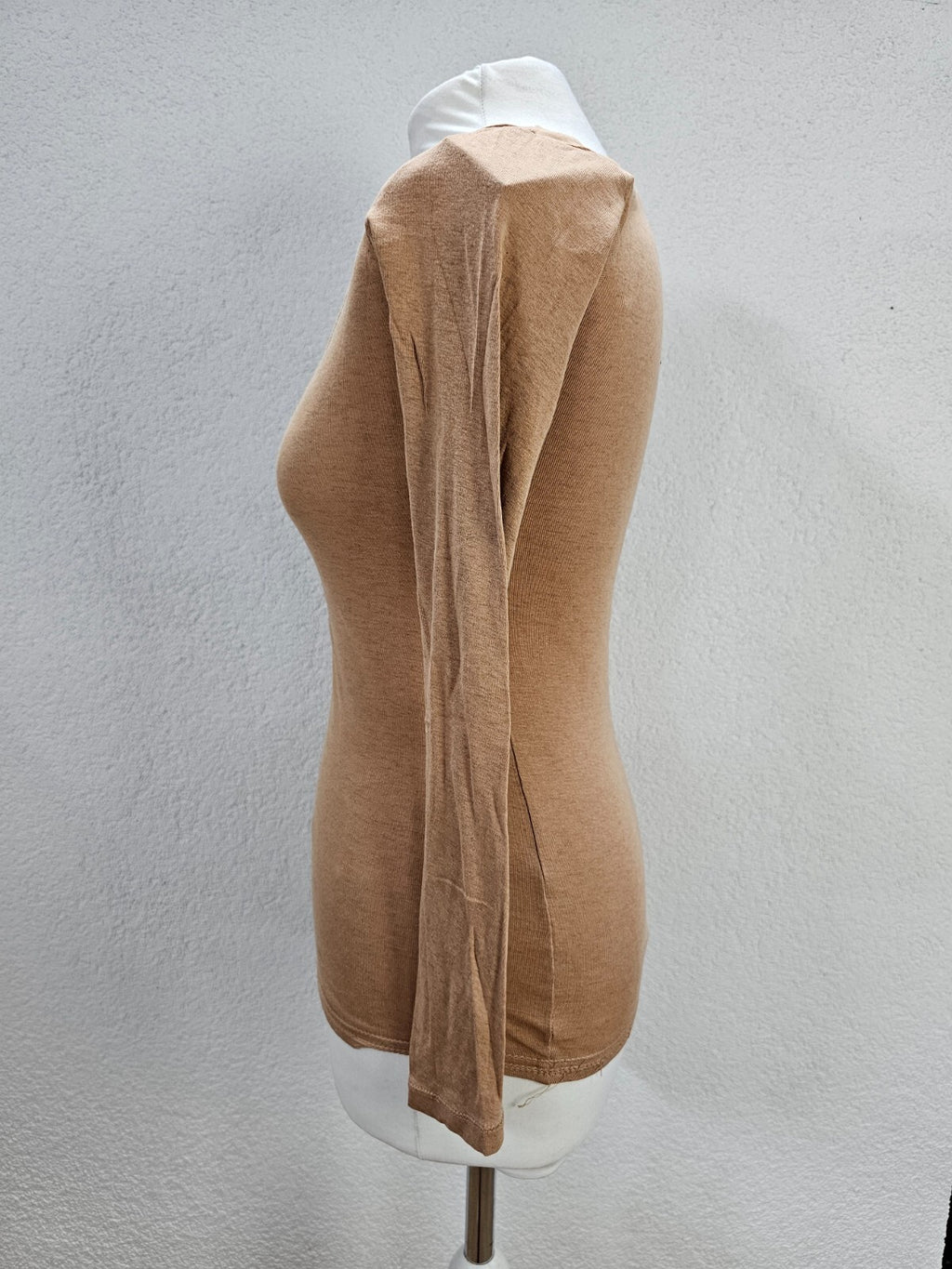 EK5758 Damen Langarmshirt von Tally Weijl, nude, Gr. S1