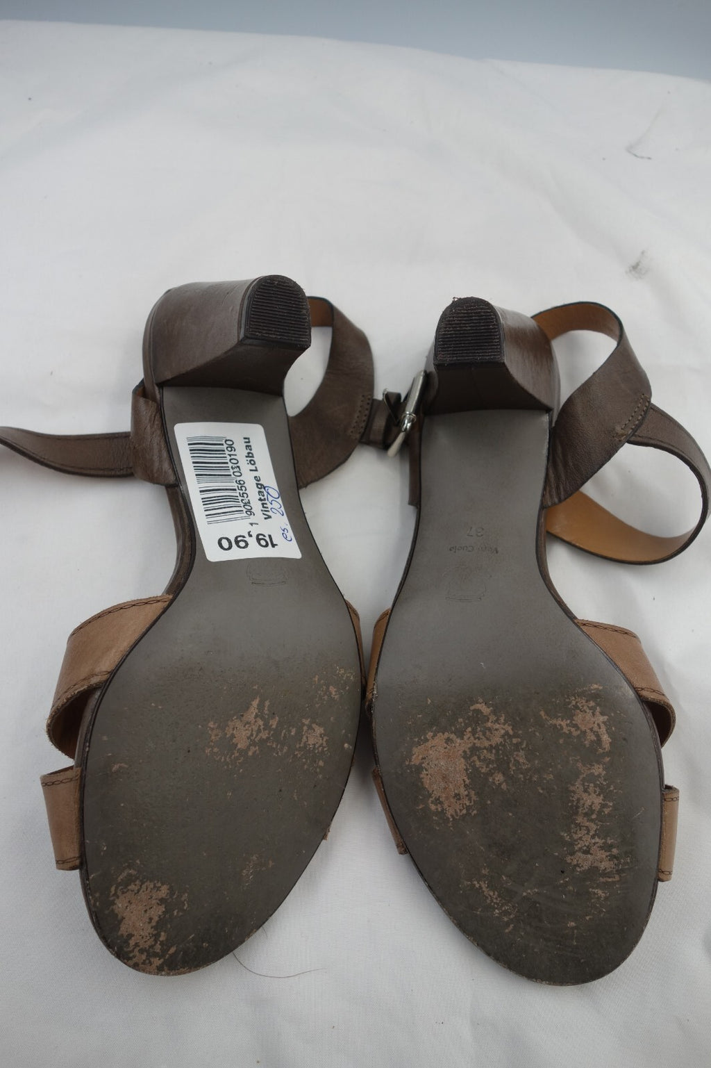 ES0250 Damen Sandalen von Navy Boot, braun, Gr. 374