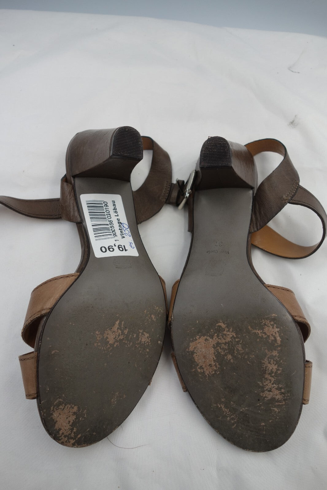 ES0250 Damen Sandalen von Navy Boot, braun, Gr. 374