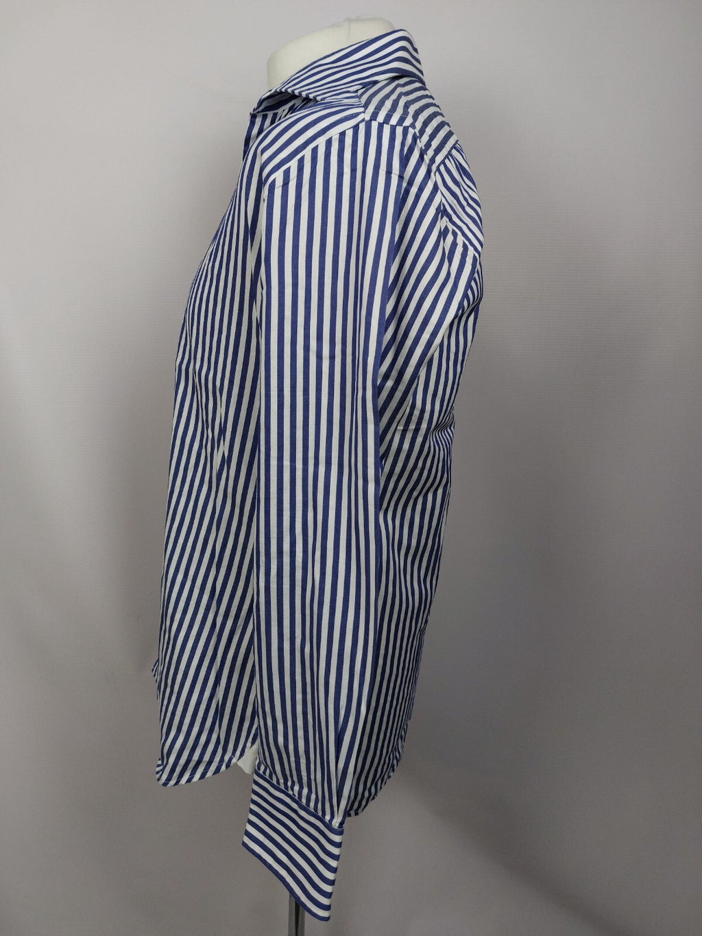 EK5140 Herren Hemd von Finshley & Harding, weiß-blau, Gr.402
