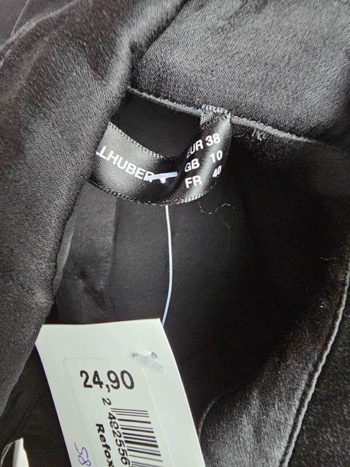 EK3385 Damen Bluse von Hallhuber, schwarz, Gr. 386
