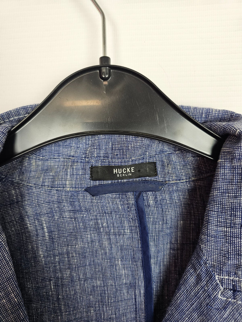 EK6547 Damen Blazer von Hucke Berlin, blau, Gr.382