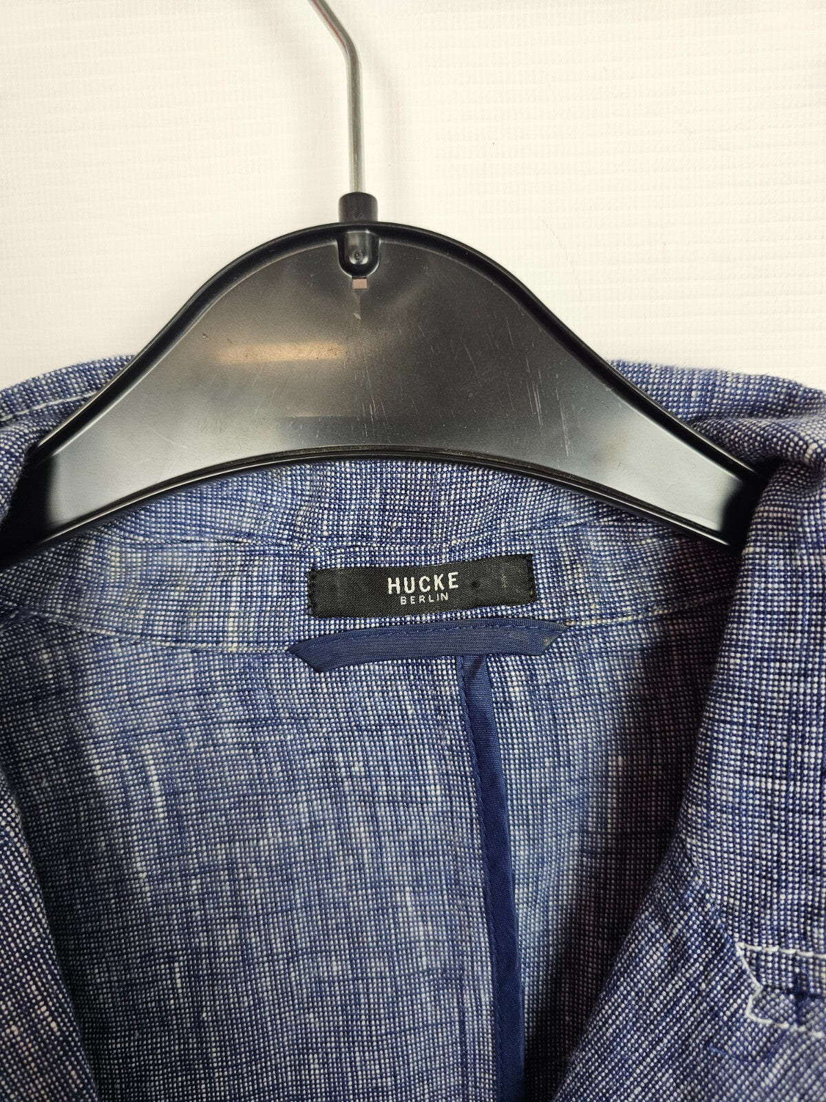 EK6547 Damen Blazer von Hucke Berlin, blau, Gr.382