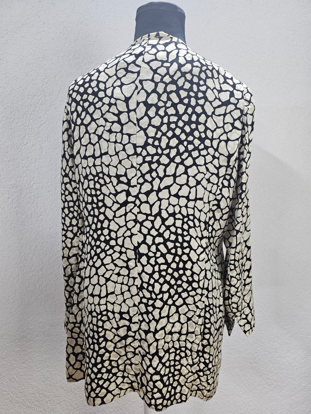 EK4907 Damen Blusenjacke von Fink, beige/schwarz, Gr. 484