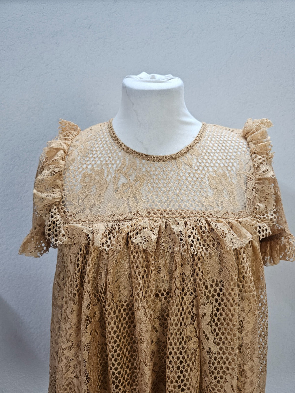 EK6199 Damen Bluse von Voyelles, rosegold, Gr. M1