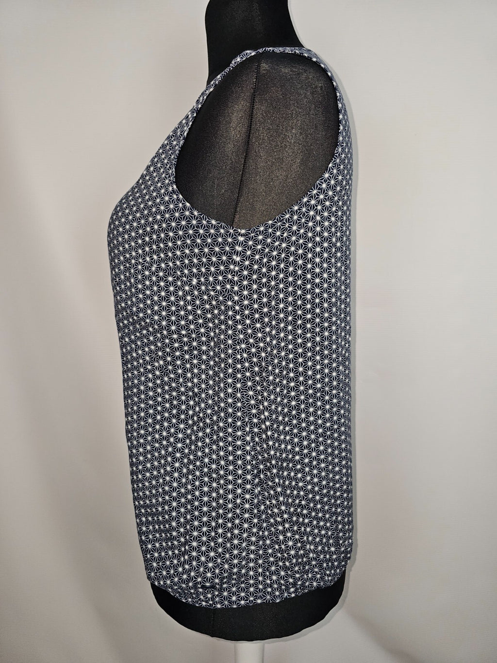 EK6521 Damen Bluse von Tom Tailor, blau-weiß, Gr.402