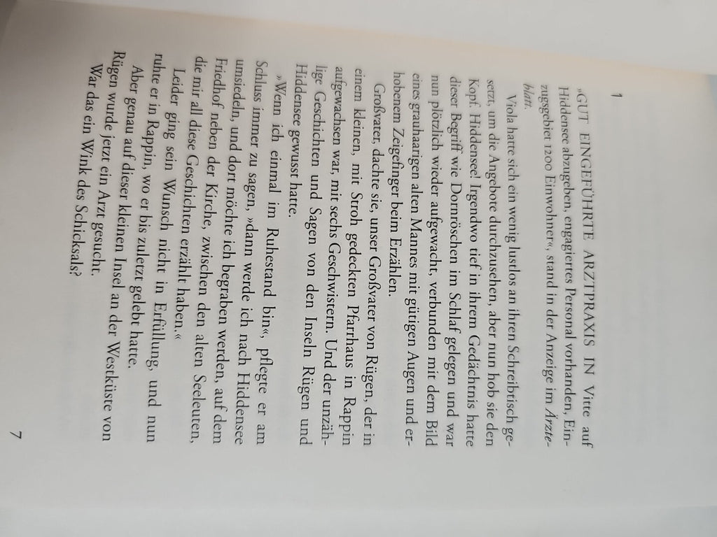 EB274Die Inselärztin 1/3  Ein Hiddensee -Roman  Carin Winter   Taschenbuch2