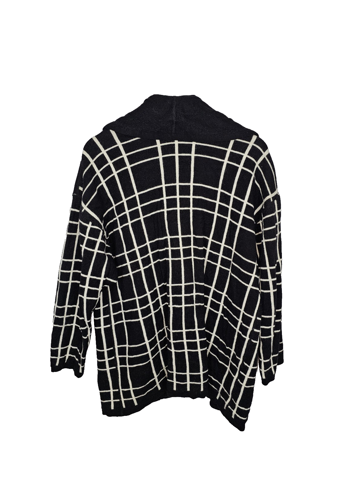 EK7183 Damen Strickjacke von Marccain, Schwarz/Weiß, Gr.523