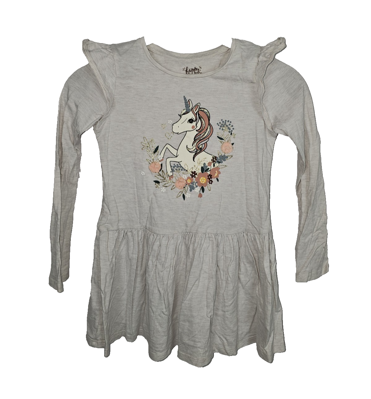 EK8211 Mädchen Kleid von C&A,  Grau, Gr. 1400