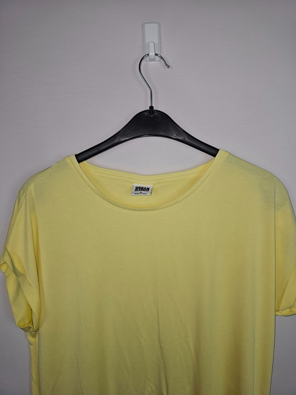 EK6394 Damen T-Shirt von Urban Classics, Gelb, Gr.:M1