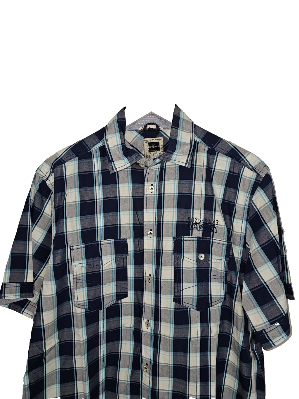 EK6995 Herren Hemd von engbers, Blau, Gr.39/401