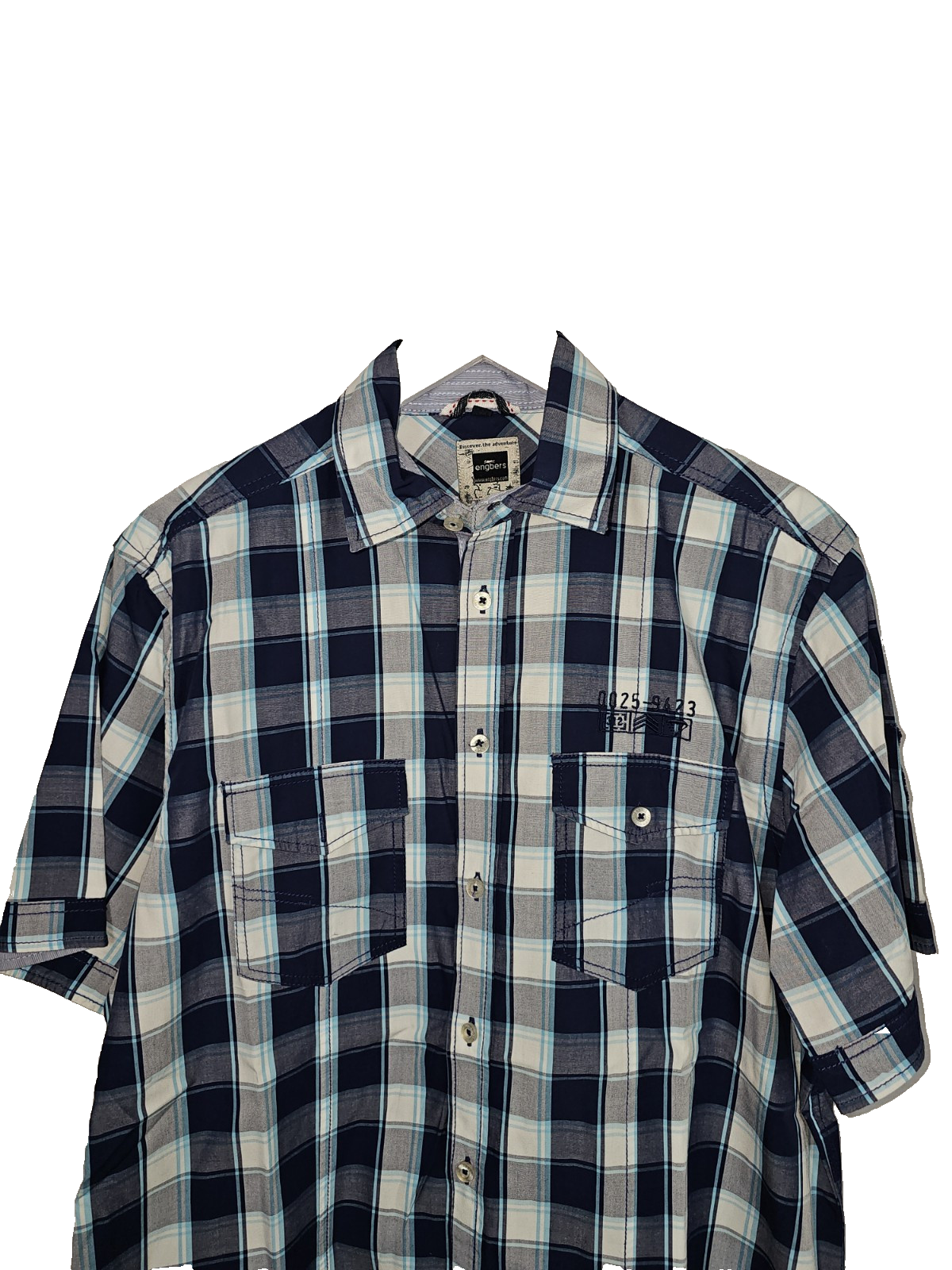 EK6995 Herren Hemd von engbers, Blau, Gr.39/401