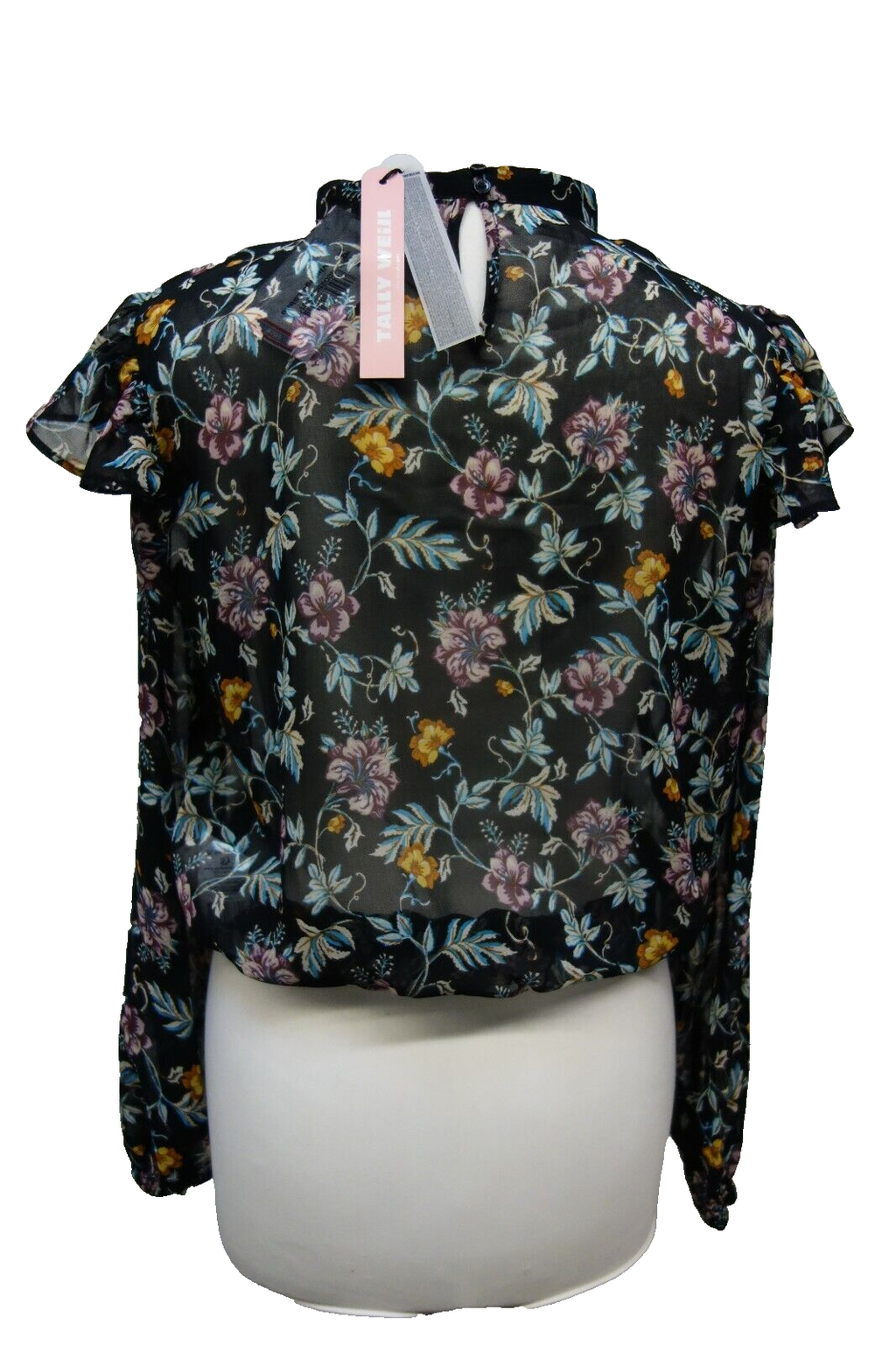 EK0166 Damen Bluse von Tally Weijl, geblümt, XS4